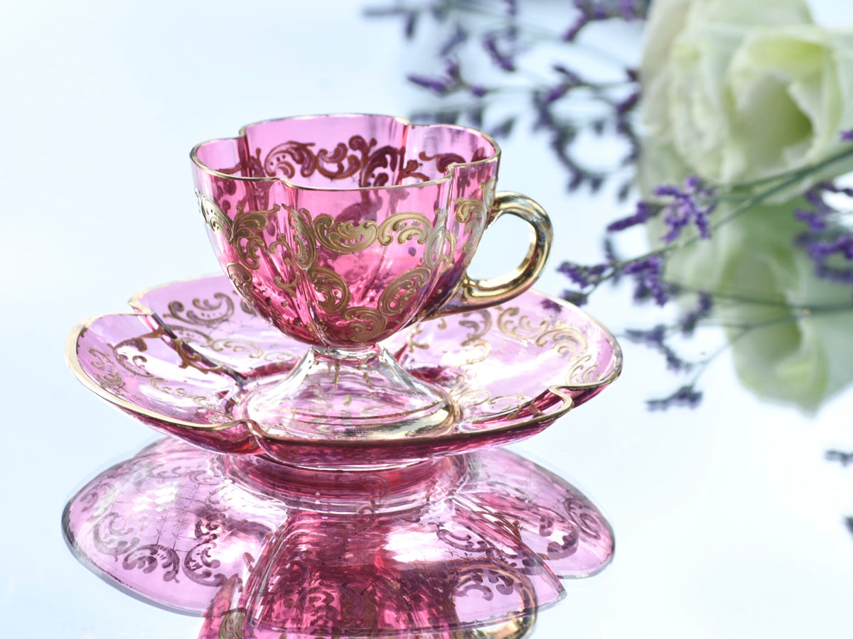 ヨーロッパ　アンティーク　押し花 お花のようなC＆S – Antique Serendipity
