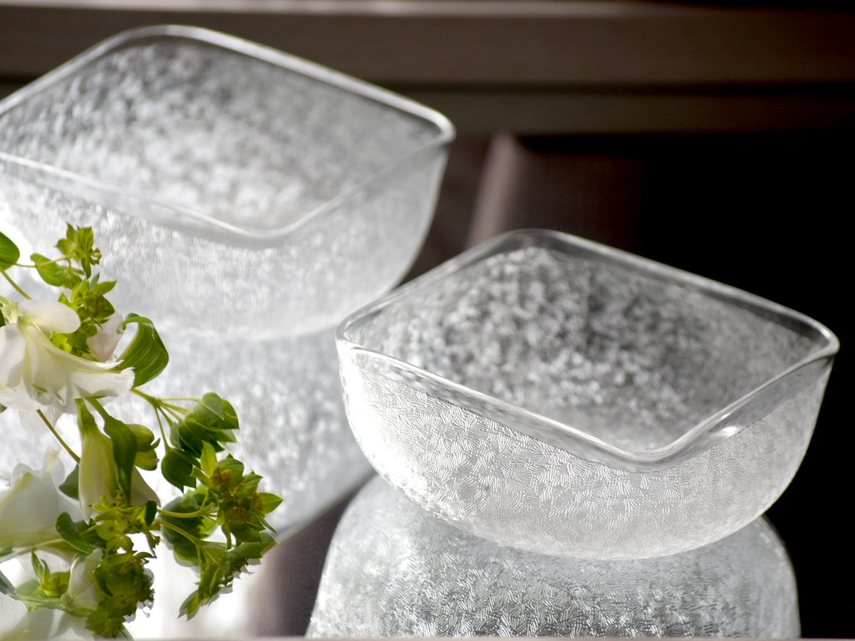 Antique Baccarat】アンティークバカラエッチングの器 – Antique