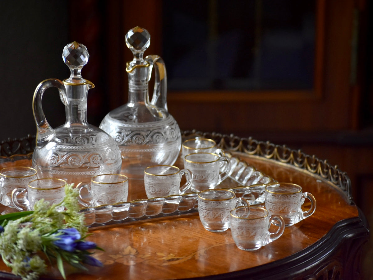 Antique Baccarat】Athénienne リキュールサービス – Antique Serendipity