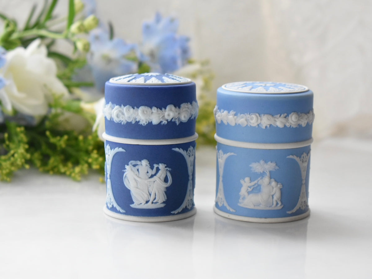 WEDGWOOD-Jasper ware】小物入れ（マッチ棒入れ） – Antique Serendipity