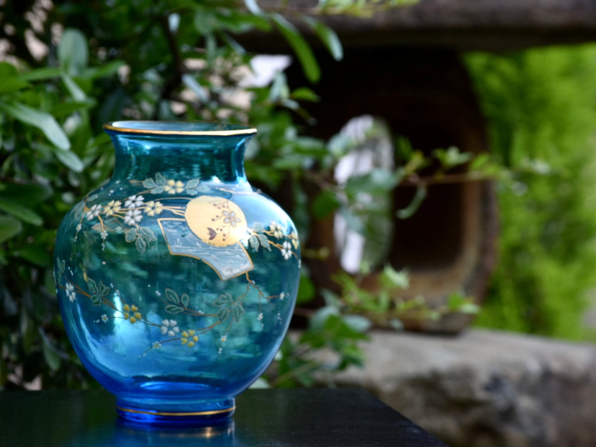 アンティークバカラ【Antique Baccarat】ジャポニスムの花瓶 – Antique