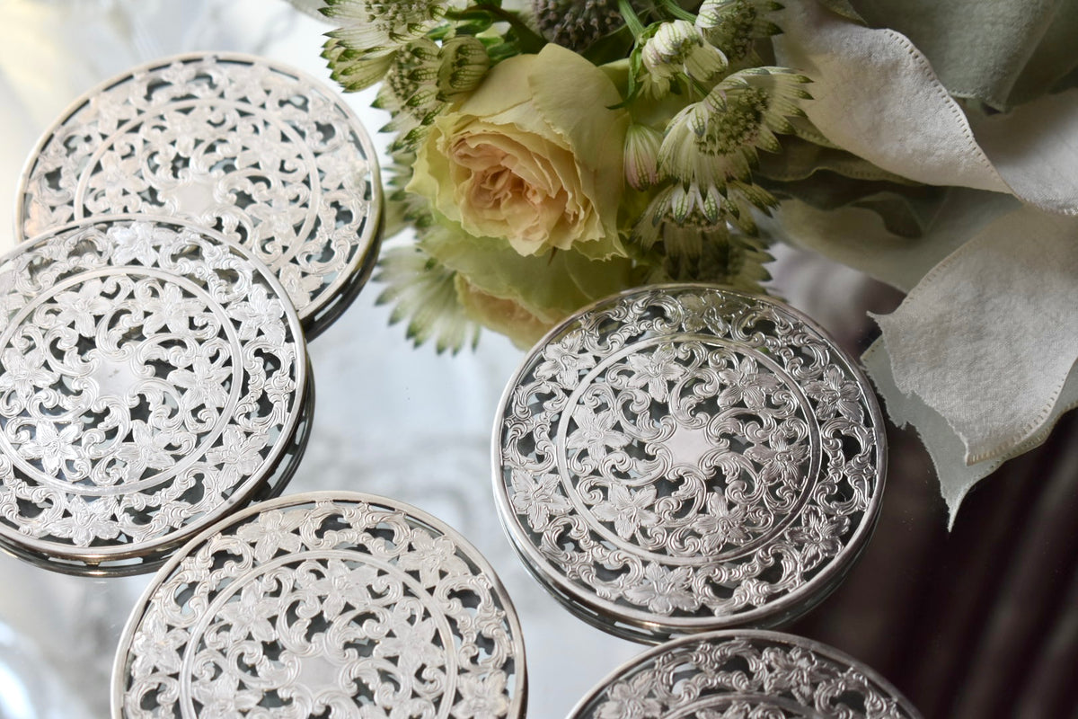 Webster コースター（総柄） – Antique Serendipity