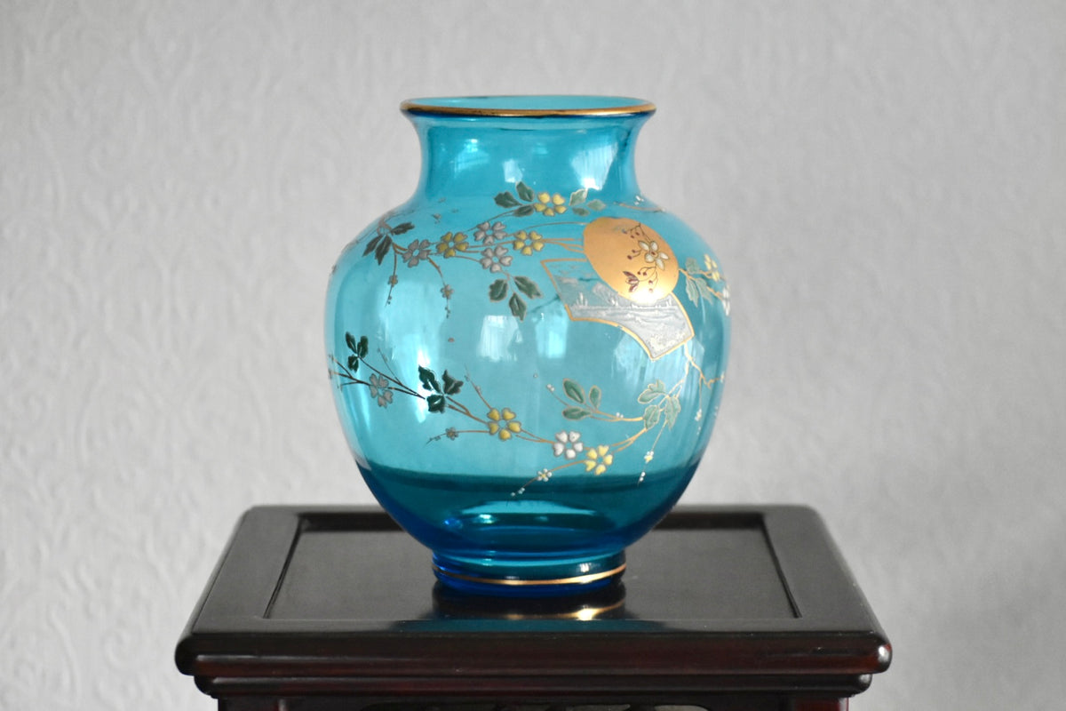 アンティークバカラ【Antique Baccarat】ジャポニスムの花瓶 – Antique