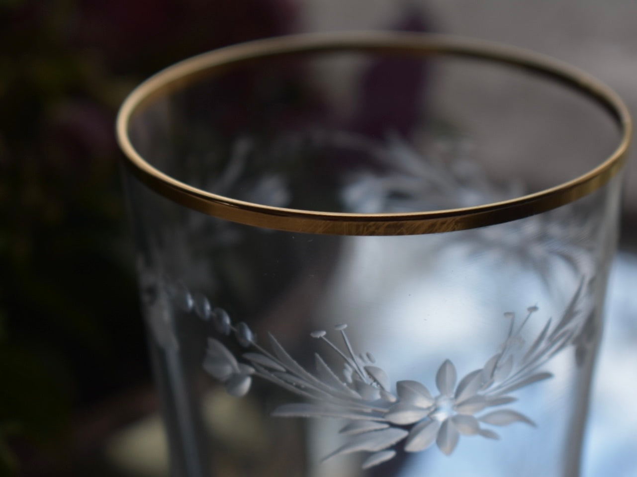 Moser モーゼルのグラスとプレート – Antique Serendipity