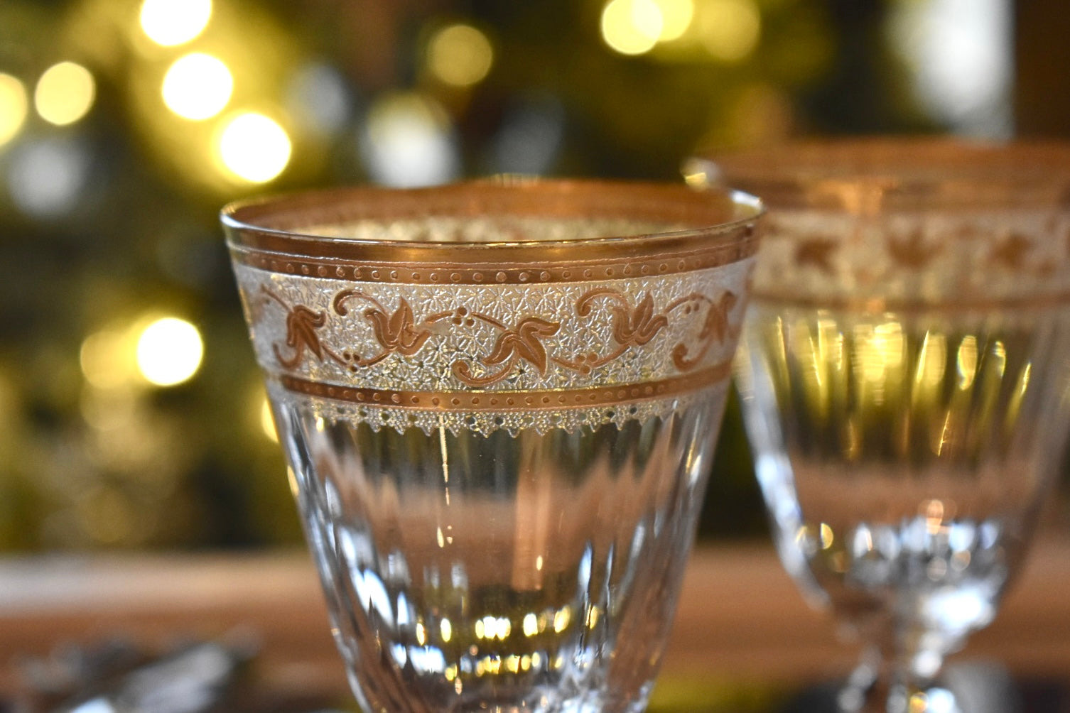 アンティークサンルイ【Old St Louis】カクテルグラス-CALLOT