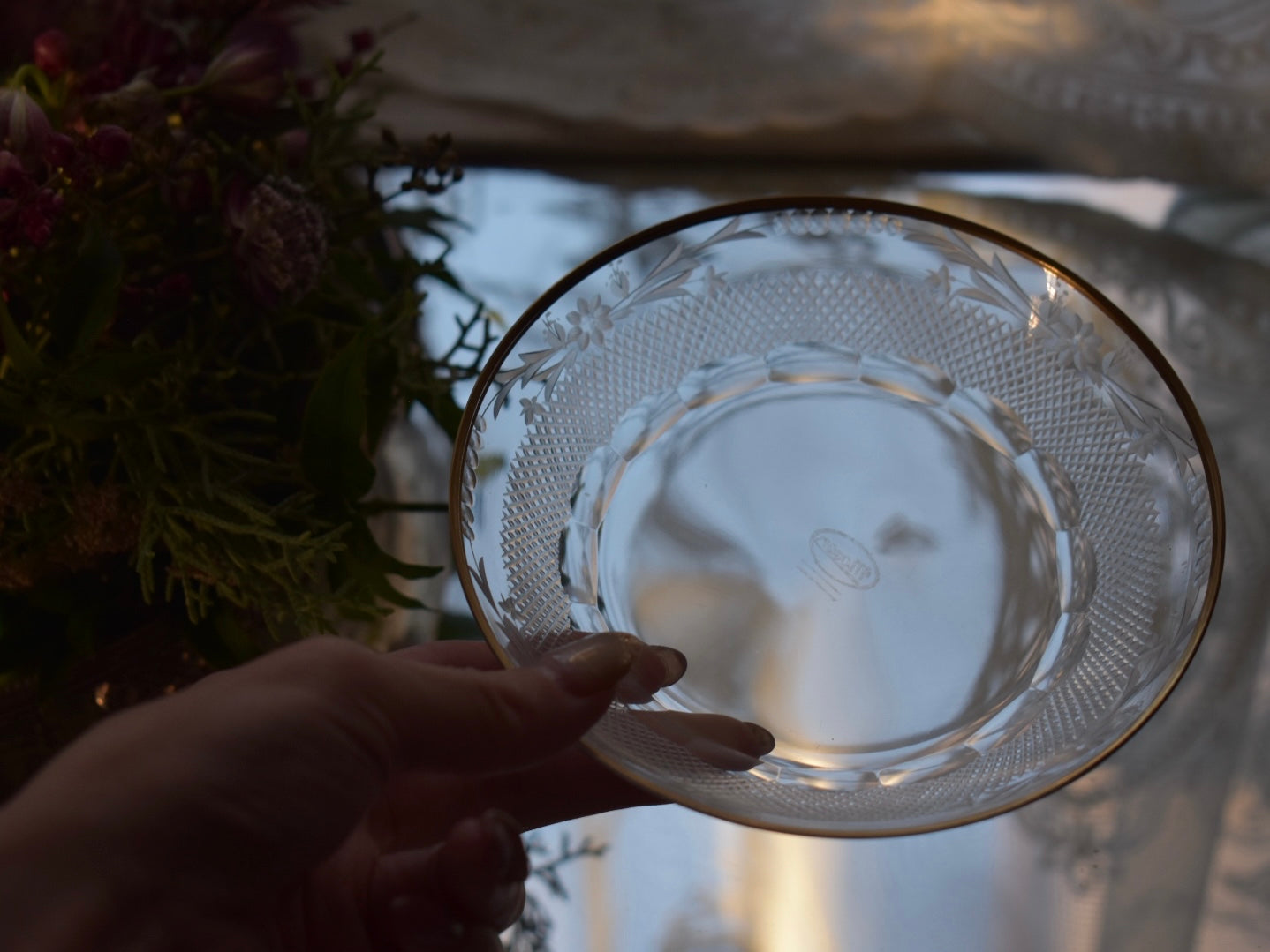 【低価日本製】〇 Moser モーゼル ボヘミアングラス物語 SPL-08X 未使用保管品 激安1円スタート 工芸ガラス