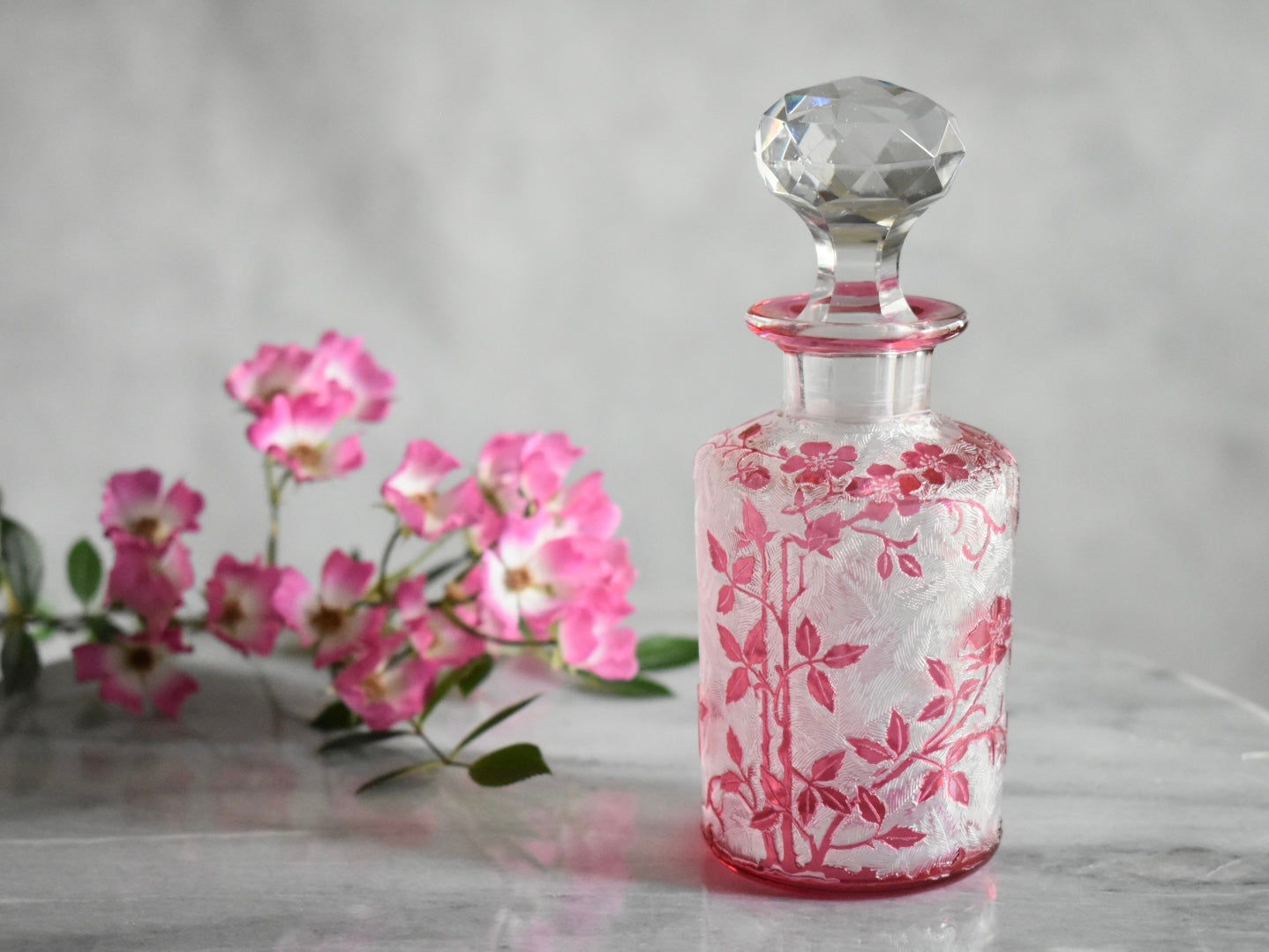Antique Baccarat】バカラ 香水瓶 EGLANTIER – Antique Serendipity