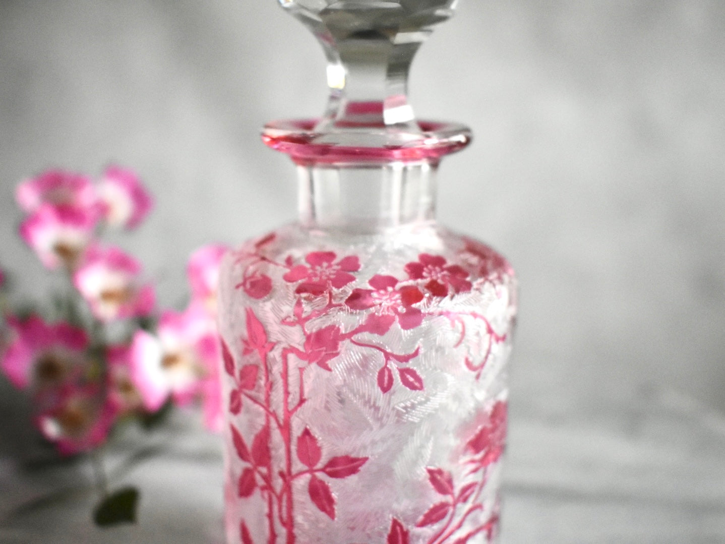 Antique Baccarat】バカラ 香水瓶 EGLANTIER – Antique Serendipity