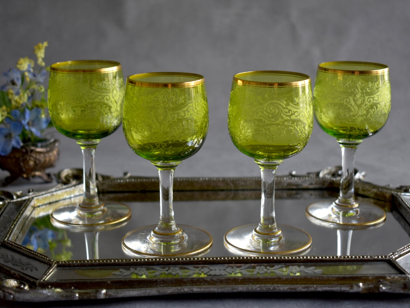 購入可能At154 アンティーク バカラ・「Medici/メディチ」グラス(橙被せ) クリスタルガラス
