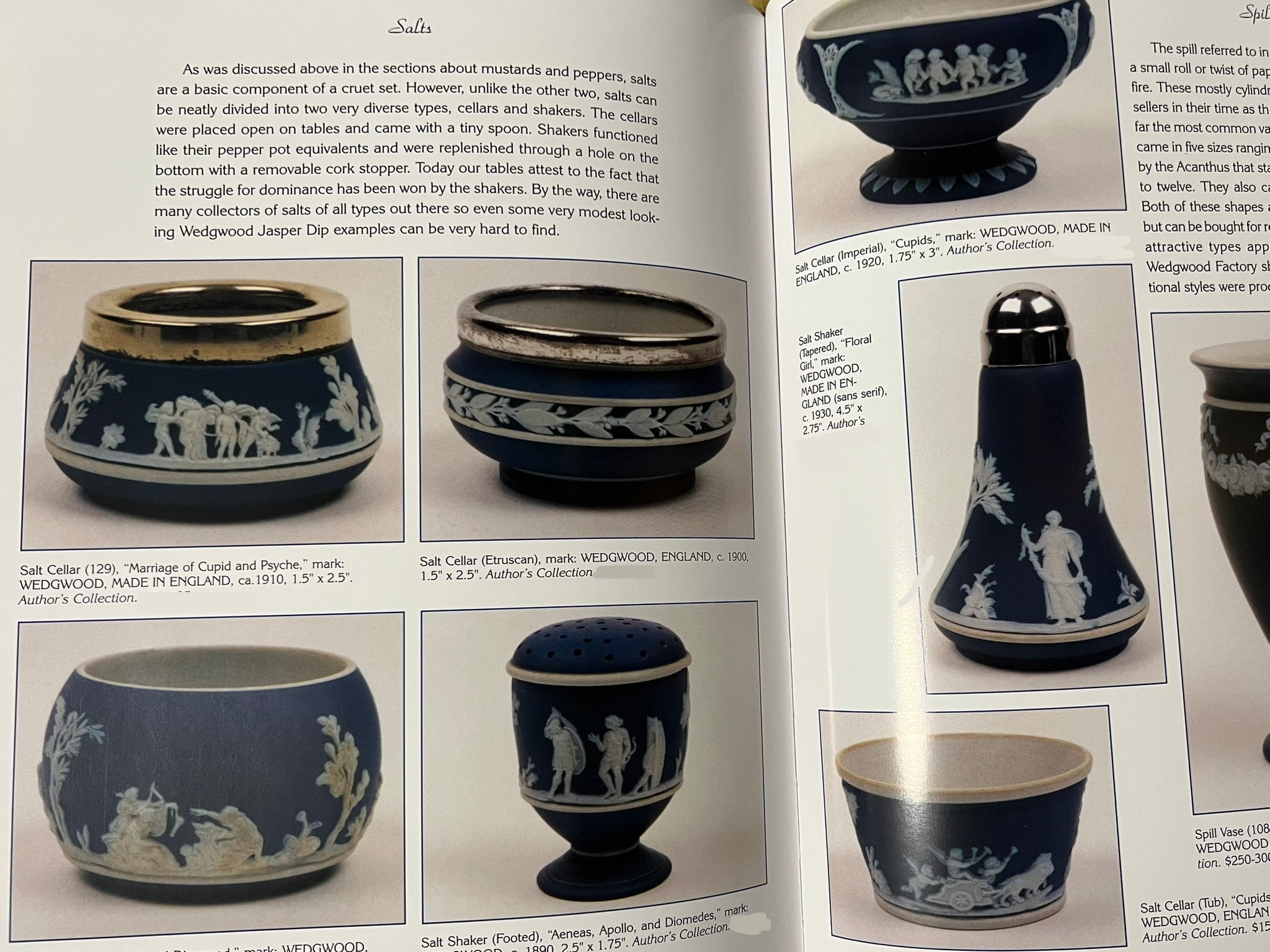 【WEDGWOOD-Jasper ware】ウエッジウッド ソルト＆ペッパー入れ – Antique Serendipity